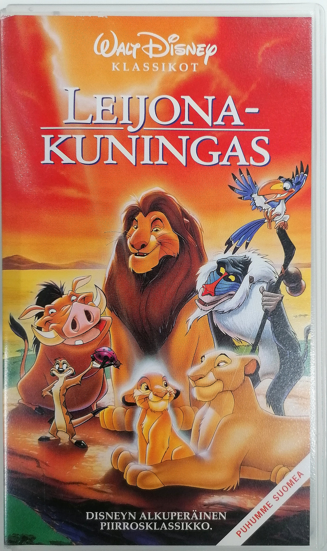 VHS - Leijona Kuningas [used]