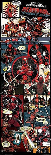 Deadpool Panel Poster 53x158cm