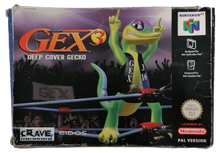 Load image into Gallery viewer, N64 - Gex 3: Deep Cover Gecko (CIB) - Nintendo 64 [used]
