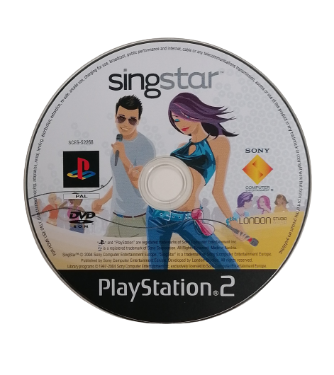 PS2 - Singstar (Loose) - Playstation 2 [used]