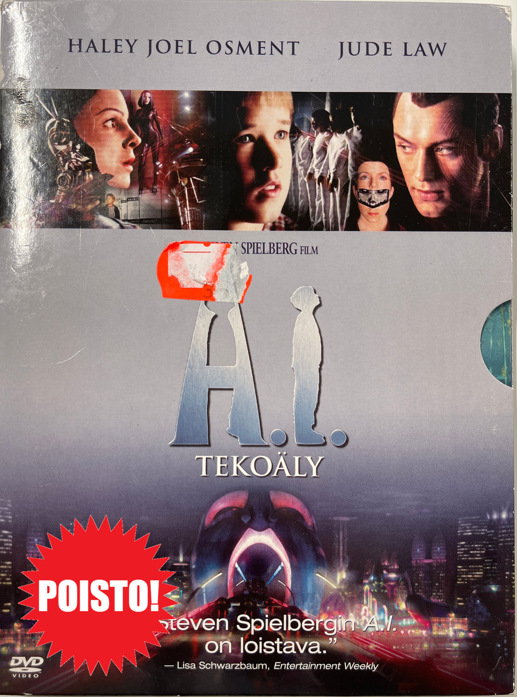 A. I. Tekoäly - DVD [used]