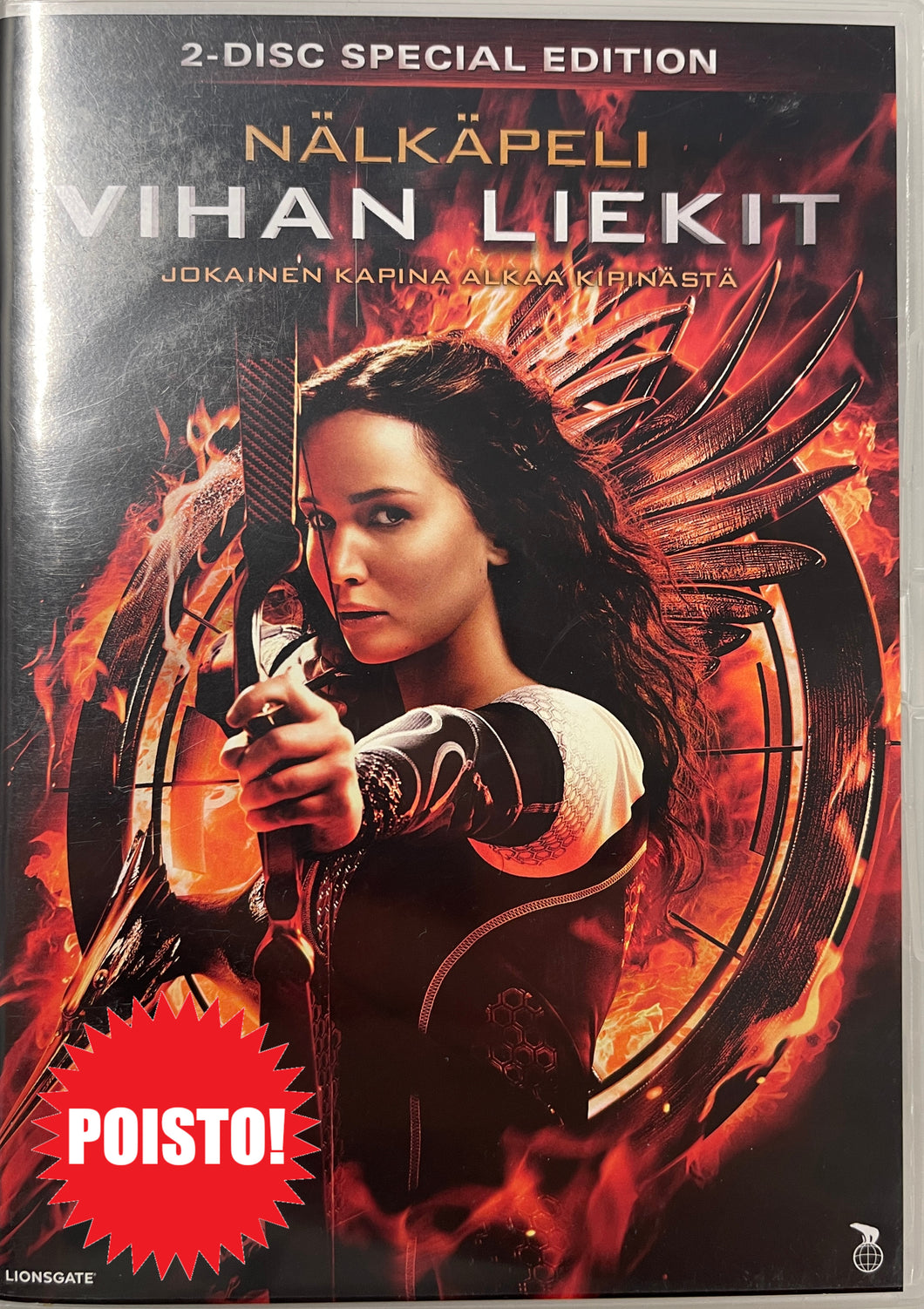 Nälkäpeli: Vihan liekit (2 disc edition) - DVD [used]Nälkäpeli: Vihan liekit (2 disc edition) - DVD [used]