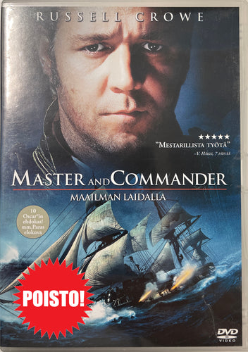 Master & Commander: Maailman laidalla - DVD [used]