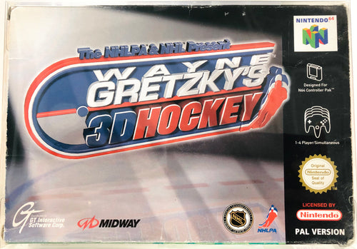 N64 - Wayne Gretzky's 3D Hockey (CIB) - Nintendo 64 [used]