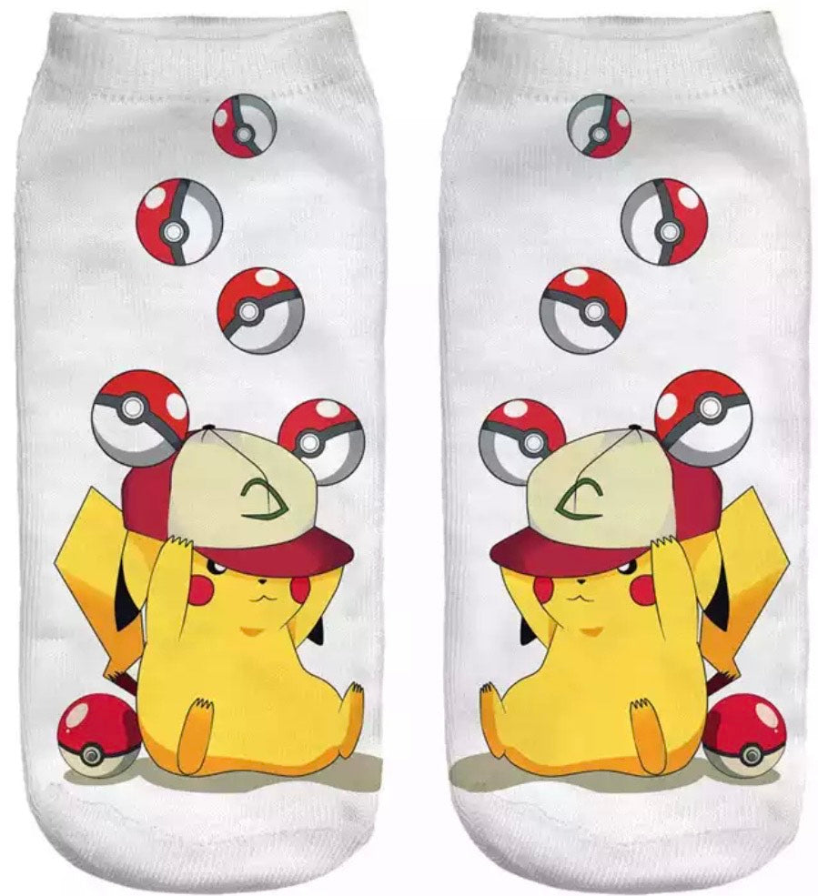 Pikachu socks (Pokéballs)