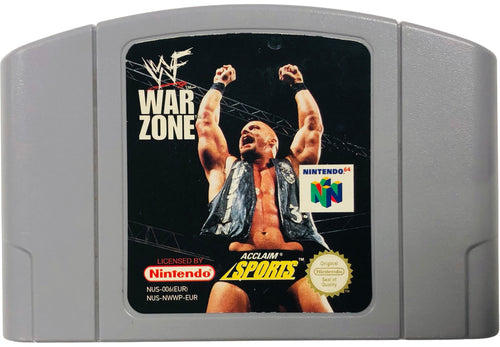 N64 - WWF: Warzone (Loose) - Nintendo 64 [used]