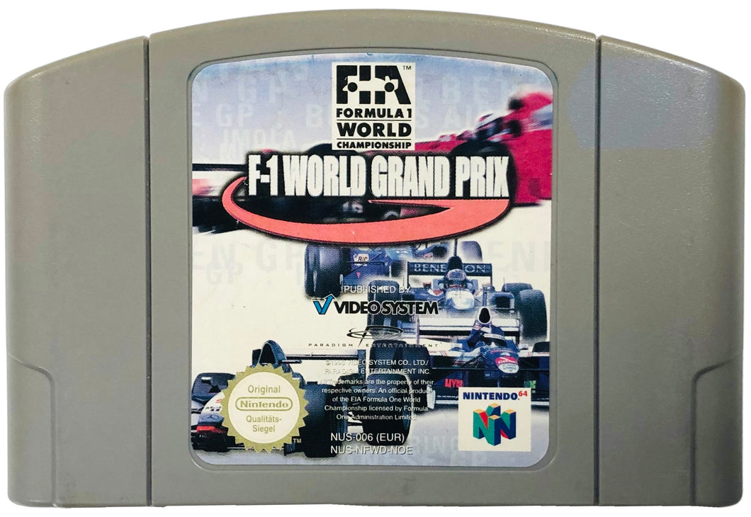 N64 - F-1 World Grand Prix (Loose) - Nintendo 64 [used]