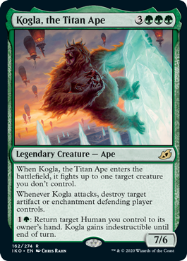 Magic the Gathering - Kogla, the Titan Ape - Ikoria: Lair of Behemoths (FOIL)