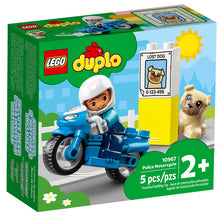 Load image into Gallery viewer, LEGO Duplo - Police Motorcycle 10967
