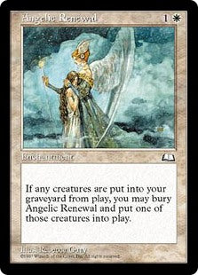 Magic the Gathering - Angelic Renewal - Weatherlight