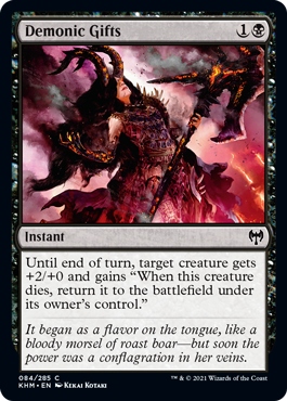 Magic the Gathering - Demonic Gifts - (FOIL)