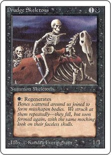 Magic the Gathering - Drudge Skeletons - Unlimited Edition