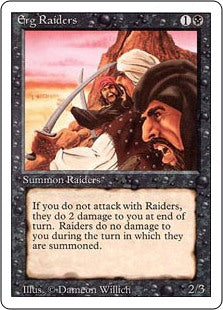 Magic the Gathering - Erg Raiders - Revised Edition