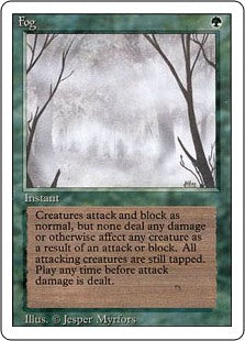 Magic the Gathering - Fog - Revised Edition