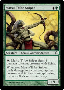 Magic the Gathering - Matsu-Tribe Sniper - Betrayers of Kamigawa