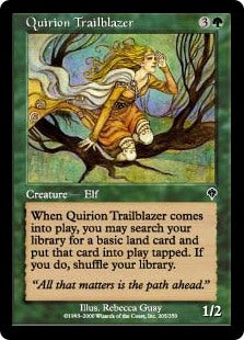 Magic the Gathering - Quirion Trailblazer - Invasion