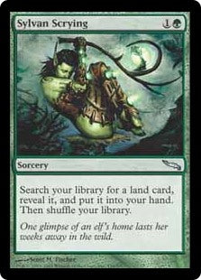 Magic the Gathering - Sylvan Scrying - Mirrodin