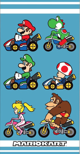 Mario Kart cotton towel