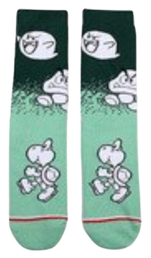 Mario Enemies - crew socks