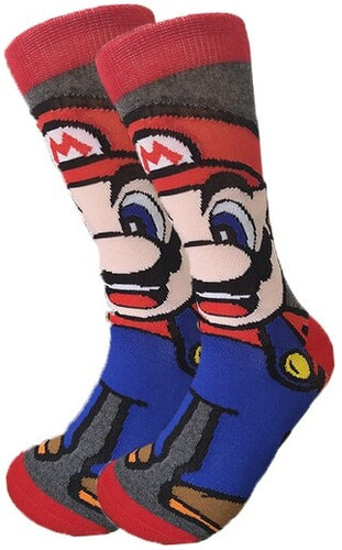 Mario Character - crew socks