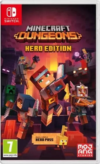 Minecraft Dungeons - Nintendo Switch [used]