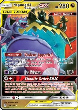 Pokémon TCG: Naganadel & Guzzlord 158/236 - Sun & Moon Cosmic Eclipse