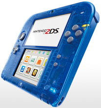 Load image into Gallery viewer, Nintendo 2DS - Transparent Blue, with memory card
