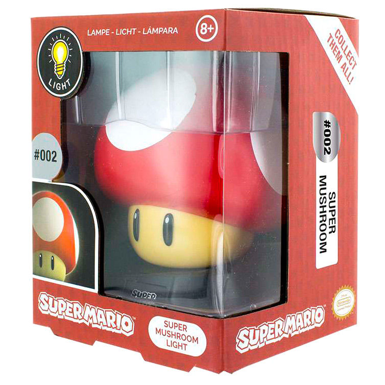 Nintendo Super Mario Bros Mushroom 3D light