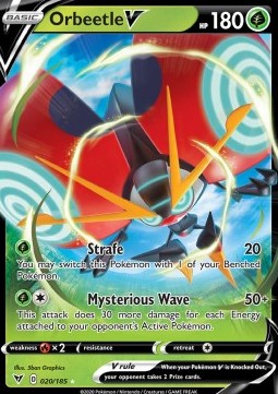 Pokémon TCG: Orbeetle V 20/185 - Sword & Shield Vivid Voltage