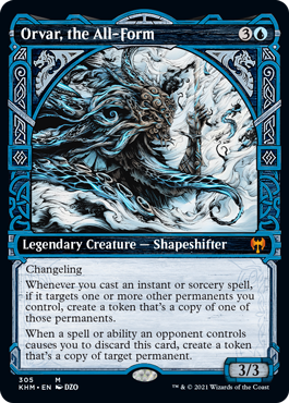 Magic the Gathering - Orvar, the All-Form - Kaldheim (Showcase - FOIL)