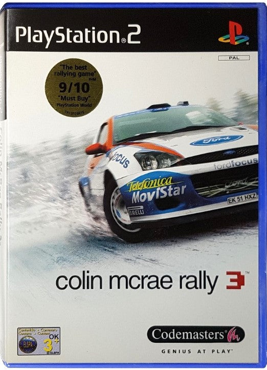 PS2 - Colin McRae 3 - PlayStation 2