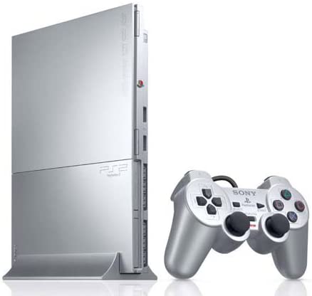 PS2 - PlayStation 2 Slim (silver) Console