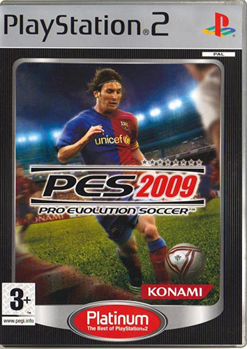 PS2 - Pro Evolution Soccer 2009 (Platinum) - PlayStation 2