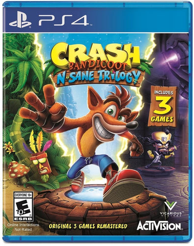 PS4 - Crash Bandicoot N. Sane Trilogy - PlayStation 4