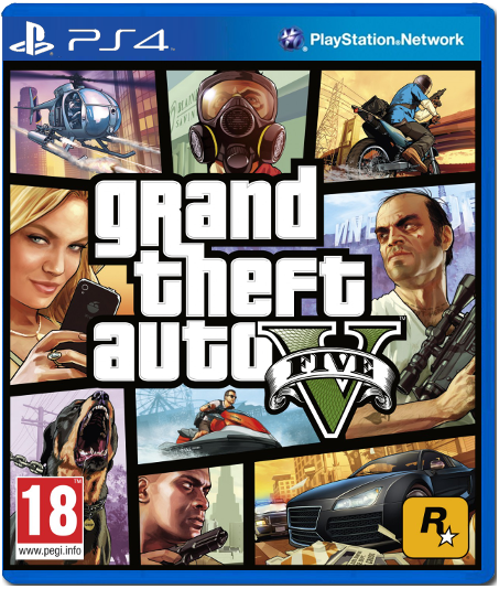 PS4 - GTA - Grand Theft Auto V - PlayStation 4