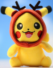 Load image into Gallery viewer, Pokémon - Pikachu Cosplay baghanger plushie
