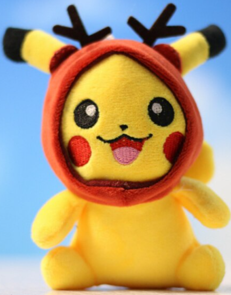 Pokémon - Pikachu Cosplay baghanger plushie