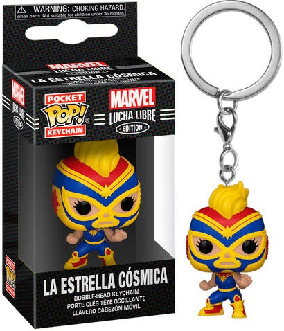 Funko Pop! Keychain: Marvel Luchadores: La Estrella Cósmica