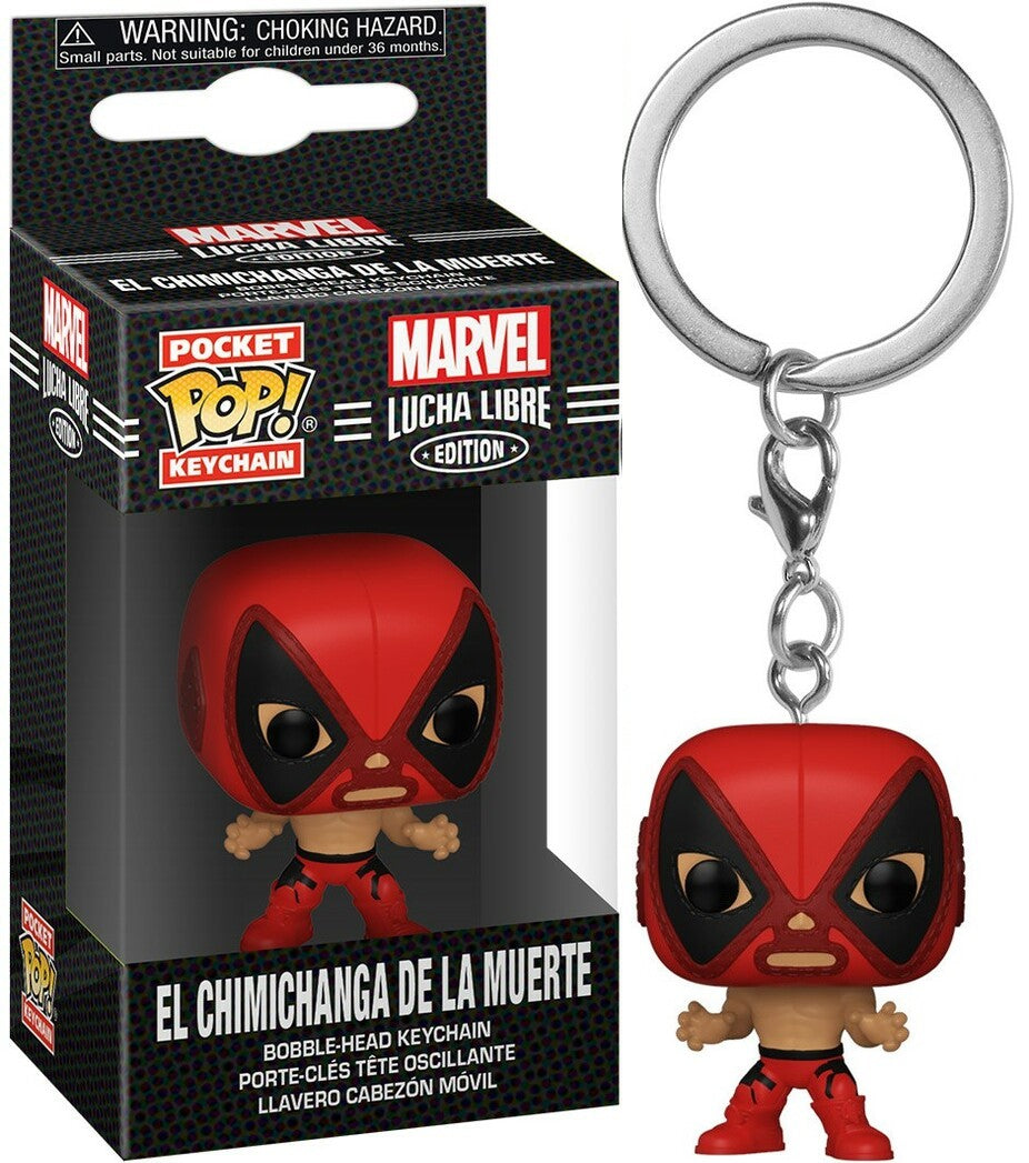 Funko Pop! Keychain: Marvel Luchadores: El Chimichanga De La Muerte