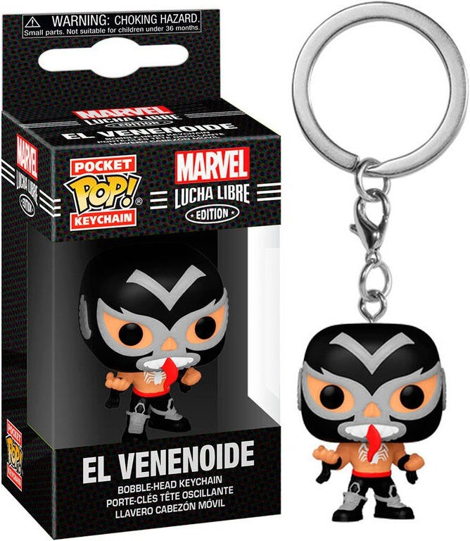 Funko Pop! Keychain: Marvel Luchadores: El Venenoide