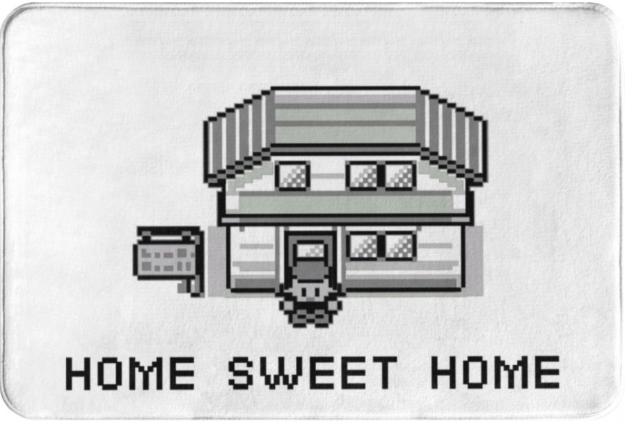 Pokémon - Home Sweet Home mat 40x60cm