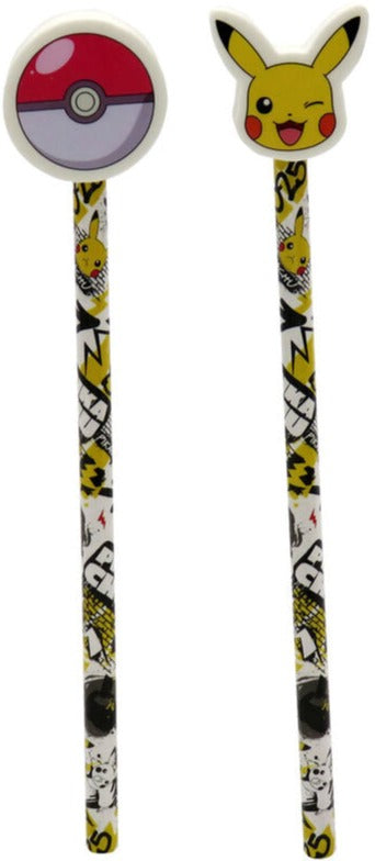 Pokémon Pikachu pencil with eraser (assorted)