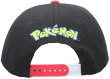 Load image into Gallery viewer, Pokémon Pokéball embroidery snapback cap
