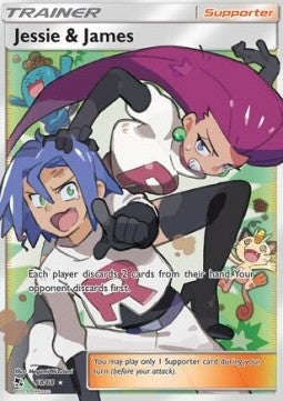 Pokémon TCG: Jessie & James Full Art 68/68 - Sun & Moon Hidden Fates