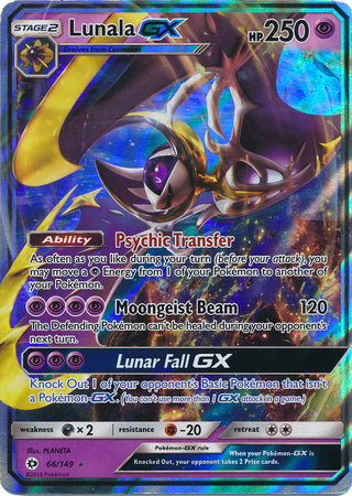 Pokémon TCG: Lunala GX 66/149 - Sun & Moon