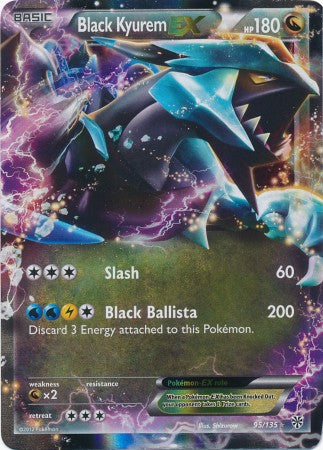 Pokémon TCG: Black Kyurem EX 95/135 - Black & White 8: Plasma Storm