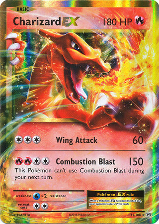 Pokémon TCG: Charizard EX 12/108 - X&Y Evolutions