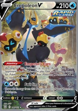 Pokémon TCG: Empoleon V (Full Art) 146/163 - Sword & Shield Battle Styles