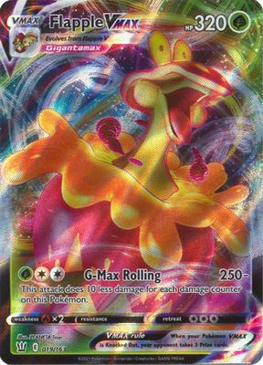 Pokémon TCG: Flapple VMAX 19/163 - Sword & Shield Battle Styles