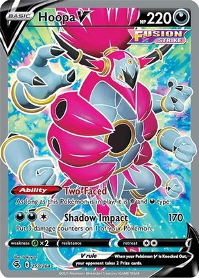 Pokémon TCG: Hoopa V Full Art 253/264 - Sword & Shield Fusion Strike